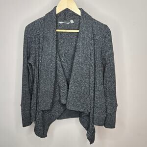 Athleta Women's Gray Open Front Cardigan Sweater Size XXS